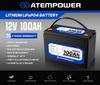  Lithium Ion Pin Atem Power AP100LFP-12V 