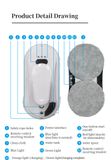  Robot Lau Kính Bimix MT-15A Cho Vệ Sinh Cửa Kính Tự Động 
