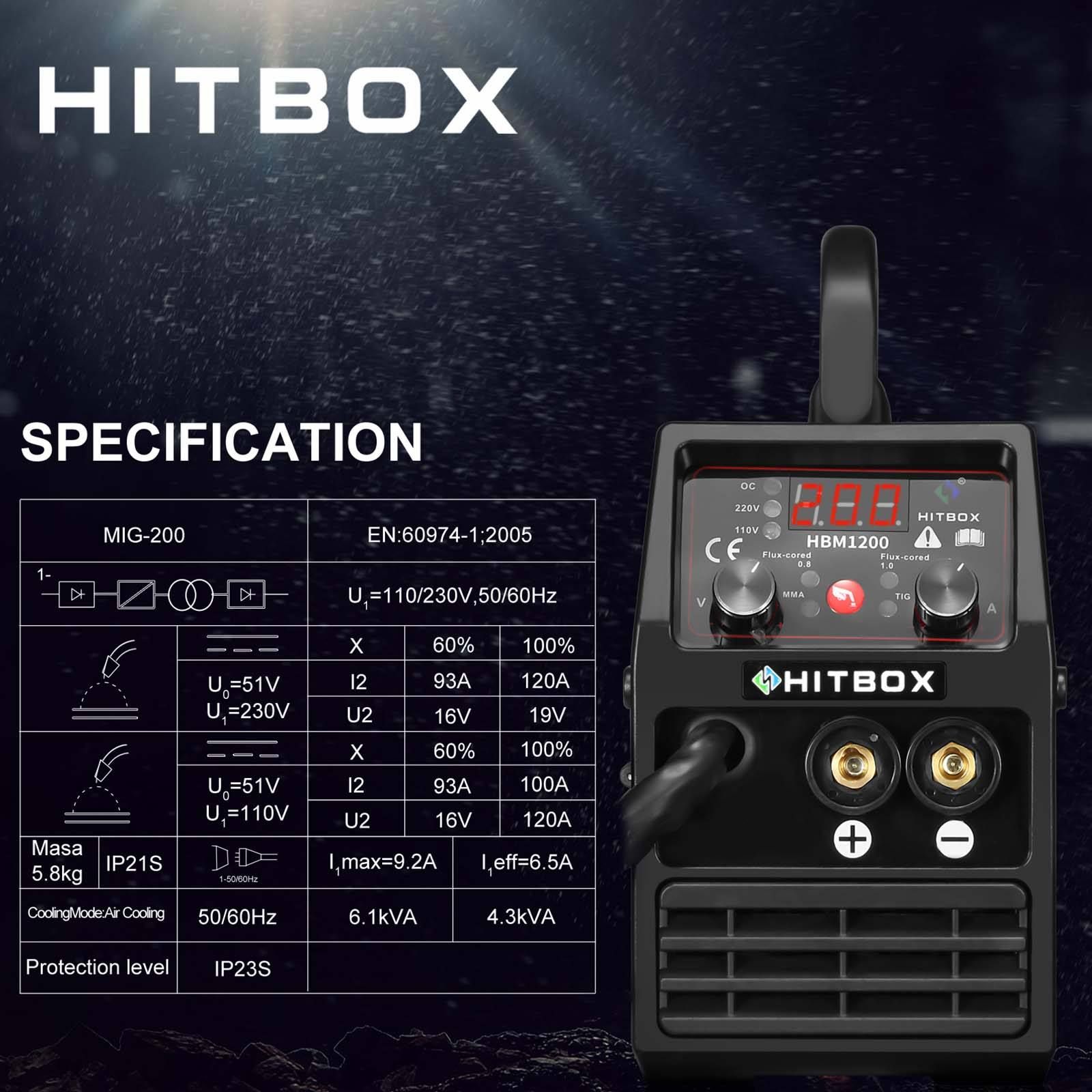 Hitbox Mig Thợ Hàn Hbm1200 Diy Mig Thợ Hàn Sử Dụng Nhà - Buy Hitbox We ...