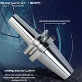  Giá Đỡ Dụng Cụ CNC Kikcut [0.001]BT40-SDC08-120 Cho Máy CNC Và Trung Tâm Gia Công 