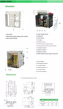  Đầu Kết Nối Được Đúc Ốp Lưng Ngắt Mạch Điện Ebasee EBS1W 