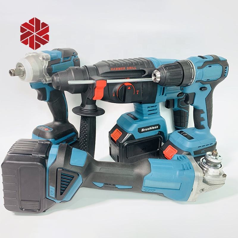 Kit de 4 Herramientas Inalámbricas ZX 128V: Potencia y Versatilidad para Tus Proyectos - Kit 4 Herramientas Inalámbricas 128 V