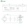 Ắc Quy Axit Chì Sunpal DC12-26~DC12-260