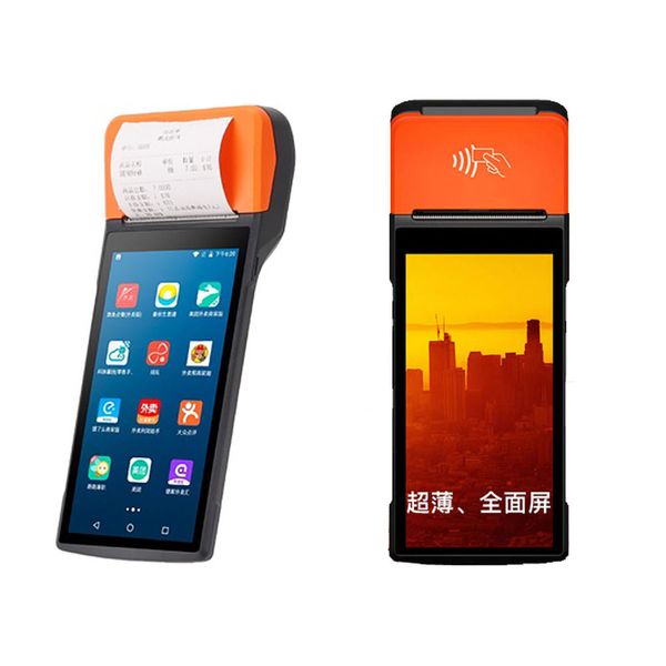 Máy Tính Tiền Không Dây Android Pos Terminal Màn Hình Cảm Ứng Vé Xe Bu ...