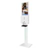 Kiosk Khử Khuẩn Tích Hợp Màn Hình Quảng Cáo Refee A22W 21.5 Inch Cho Tra Cứu Và Quảng Cáo Tương Tác