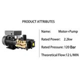  Máy Rửa Xe Áp Suất Cao Sps SL-ZZDB120-13 Cho Gara Và Nhà Xưởng 