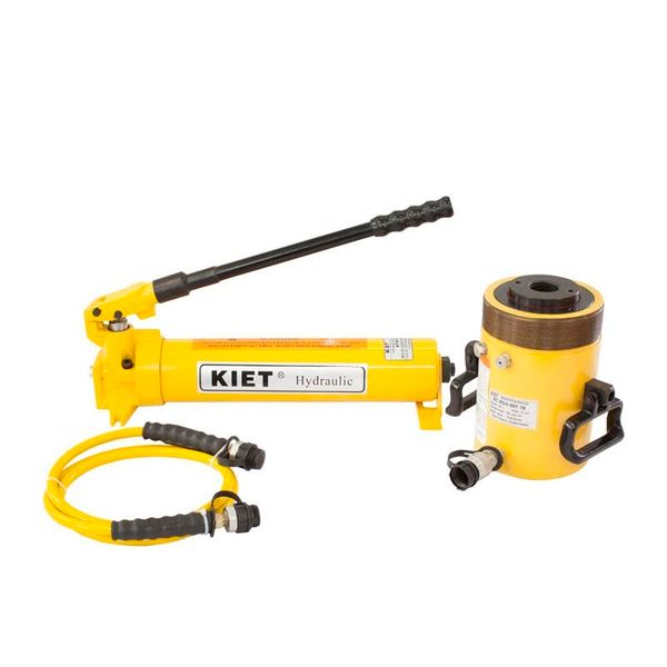 20 30 60 100 Tấn Trung Tâm Lỗ Thủy Lực Jack Rỗng Ram Thủy Lực Pit Tông ...