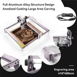  Máy Khắc Laser Diode Atomstack A5 PRO + Cho Gỗ Mica Và DIY 
