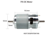 Bơm Bánh Răng ZHONGDA MOTOR DC-895 36W Cho Hệ Thống Công Nghiệp - hình ảnh sản phẩm kỹ thuật Chima