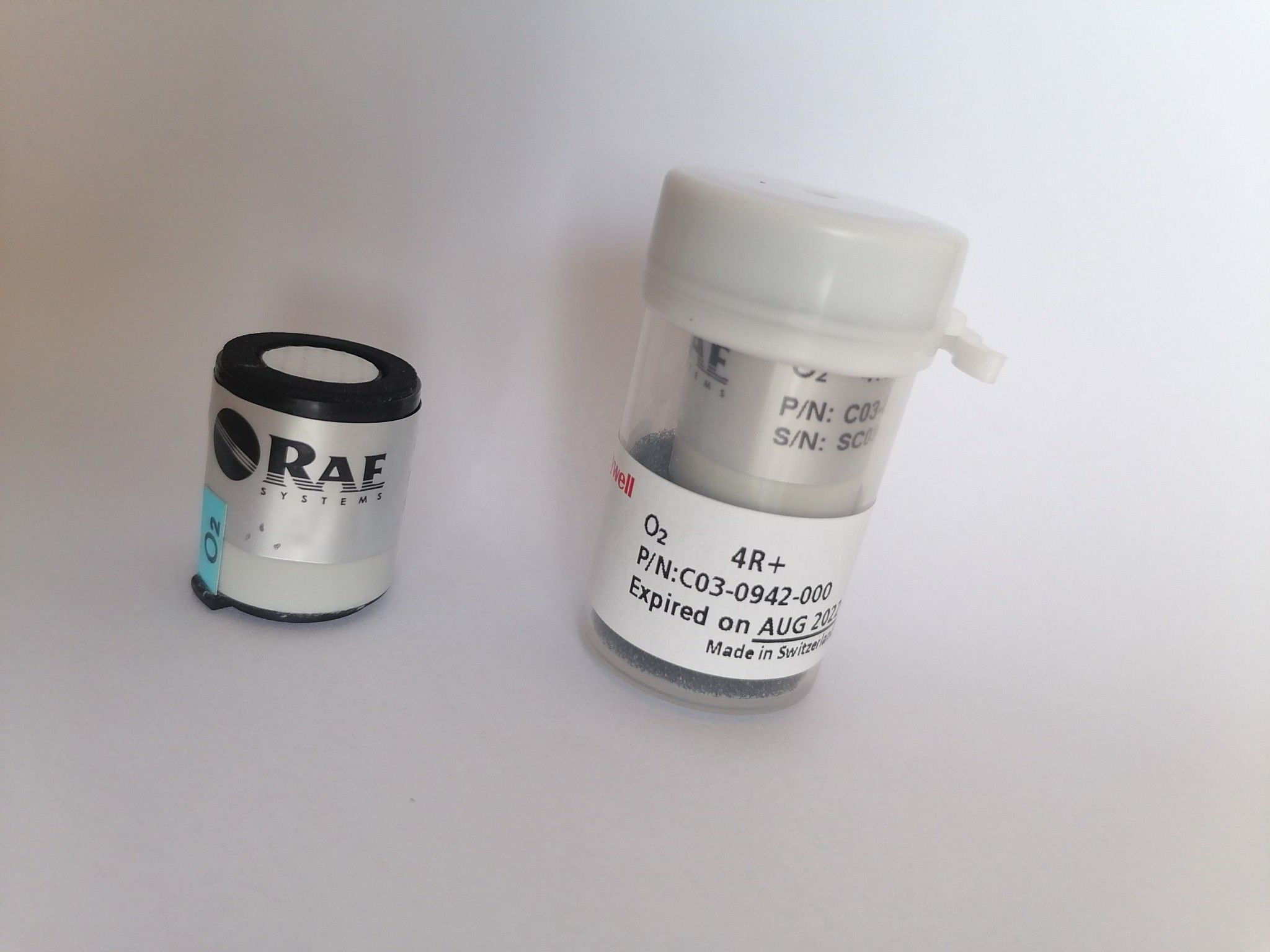 Honeywell Đa Rae Gas Detector Cảm Biến O2 C03-0942-000 Co-500 4r + C03 ...