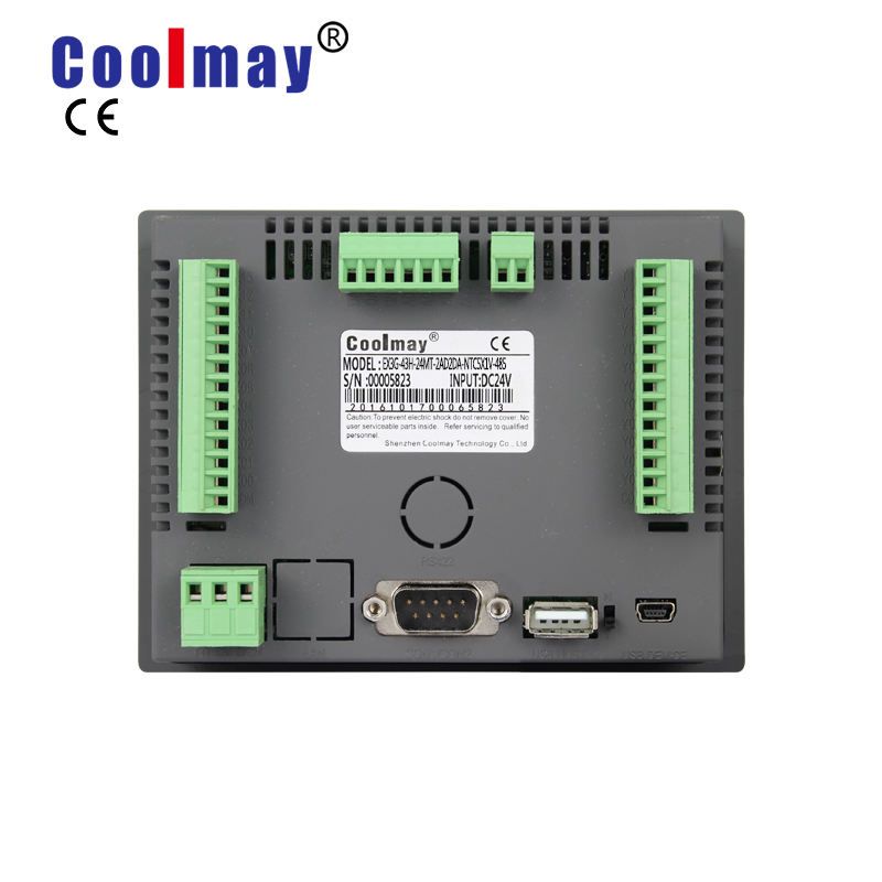  Plc Coolmay MX2N-43HB-24MR-2AD-PT-485H 