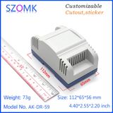  Hộp Điện Szomk Đen Nhựa Din Trường Hợp AK-DR-59 