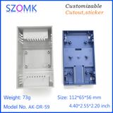  Hộp Điện Szomk Đen Nhựa Din Trường Hợp AK-DR-59 