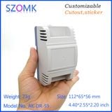  Hộp Điện Szomk Đen Nhựa Din Trường Hợp AK-DR-59 