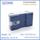  Hộp Điện Szomk Đen Nhựa Din Trường Hợp AK-DR-59 