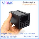  Hộp Điện Szomk Black Plastic Din Case AK-DR-54 