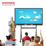  Màn Hình Tương Tương Tác Thông Minh Treo Tường HUSHIDA 65inch XSKB-65, Tấm Nền SAMSUNG, LG, BOE 