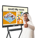  Màn Hình Tương Tương Tác Thông Minh Treo Tường HUSHIDA 65inch XSKB-65, Tấm Nền SAMSUNG, LG, BOE 