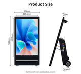  Áp Phích  Kỹ Thuật Số Di Động HUSHIDA BZLS-43 43 Inch, Công Nghệ Màn Hình SAM SUNG, LG, BOE 