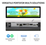  Thanh Ngang Quảng Cáo Treo Kệ Siêu Thị Hushida 36.8 Inch BZLS-36.8_ Tấm Nền SAMSUNG, LG, BOE 