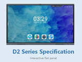  Màn Hình Tương Tương Tác Thông Minh Treo Tường HUSHIDA 65inch XSKB-65, Tấm Nền SAMSUNG, LG, BOE 