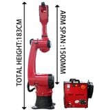  Cánh Tay Robot Công Nghiệp 6 Trục Maxwave 