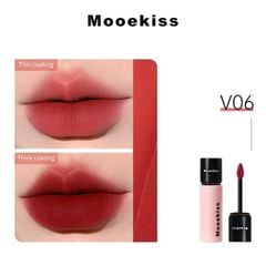 Son Môi Mooekiss Chất Nhung Bùn Lì Dưỡng Ẩm Mềm Mịn Lâu Trôi