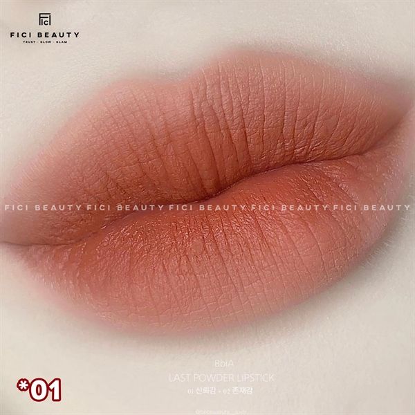 Son Thỏi Lì, Mịn Mượt Nhẹ Môi Bbia Last Powder Lipstick