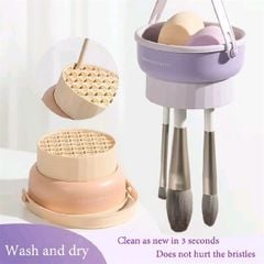 Dụng Cụ Vệ Sinh Cọ/mút makeup (giỏ)