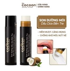 Son Dưỡng Môi Chiết Xuất Dầu Dừa Bến Tre The Cocoon Ben Tre Coconut Lip Balm 5g
