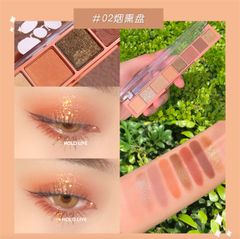 Bảng Mắt 8 ô HOLD LIVE Shining Star Eyeshadow Palette HL421 - Tone 202 Caramel Black Tea