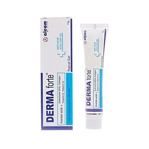 Gel Giảm Mụn Trứng Cá & Liền Sẹo Dermafort Azelaic Acid 15g