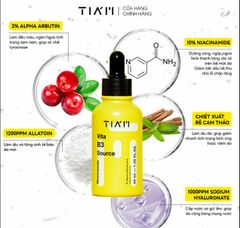 Serum Tia'm Làm Sáng, Phục Hồi Cho Da Dầu Mụn, Nhạy Cảm 40ml
