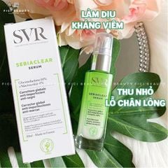 Tinh Chất Giảm Mụn Làm Mờ Thâm Sạm & Mềm Mịn Da SVR Sebiaclear Serum 30ml