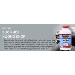 Viên Uống Hỗ Trợ Xương Khớp Kirkland Glucosamine HCl 1500mg with MSM 1500mg