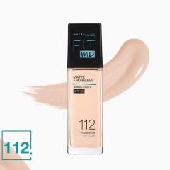 Kem Nền Kiềm Dầu, Cho Lớp Nền Mịn Lì Tự Nhiên Maybelline Fit Me Matte Poreless Foundation 30ml