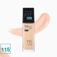Kem Nền Kiềm Dầu, Cho Lớp Nền Mịn Lì Tự Nhiên Maybelline Fit Me Matte Poreless Foundation 30ml