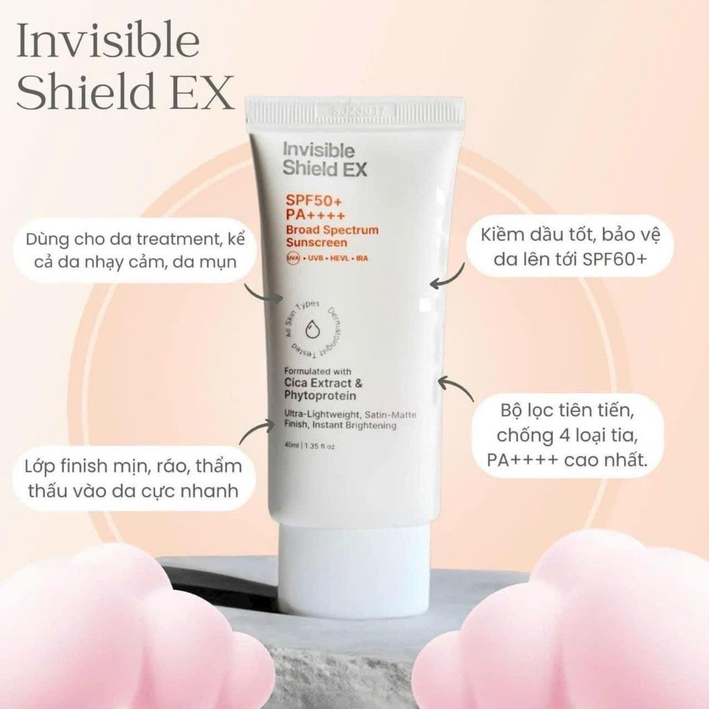 Kem Chống Nắng EPI-RX Invisible Shield Ex SPF50+ / PA++++