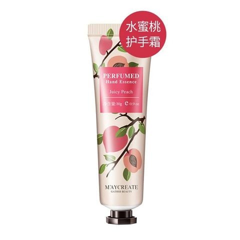Kem Dưỡng Cấp Ẩm & Dưỡng Trắng Da Tay MAYCREATE 30g - Juicy Peach (Hương đào)