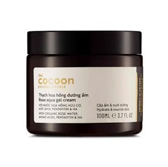 Kem Dưỡng Ẩm Dạng Thạch Từ Hoa Hồng Tươi Giúp Nuôi Dưỡng & Khóa Ẩm The Cocoon Rose Aqua Gel Cream 100ml