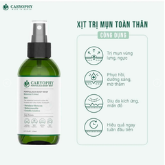Xịt Giảm Mụn Cơ Thể Caryophy Portulaca Body Mist 150ml
