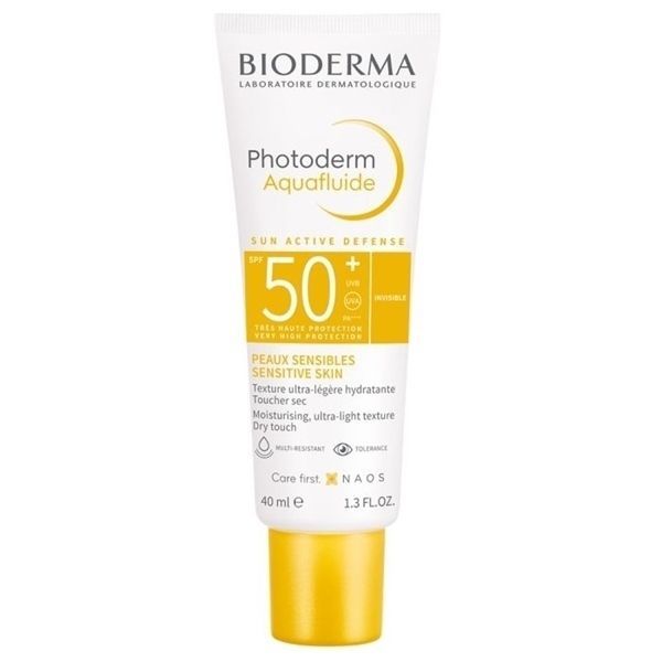 Kem Chống Nắng Giảm Bóng Nhờn, Kháng Nước Bioderma Photoderm AquaFluide Phổ Rộng SPF 50+