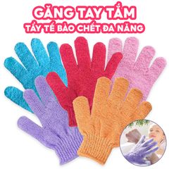 Găng Tay Tắm Tẩy Tế Bào Chết Đa Năng Chống Trượt Làm Sạch, Làm Sáng Da BATH GLOVE Body Scrubber Glove