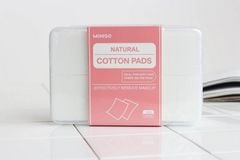 Bông Tẩy Trang Miniso Natural Cotton Pads - 1000 miếng