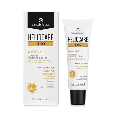 Gel Chống Nắng Mỏng Nhẹ Không Nhờn Rít Heliocare 360 Water Gel 50ml