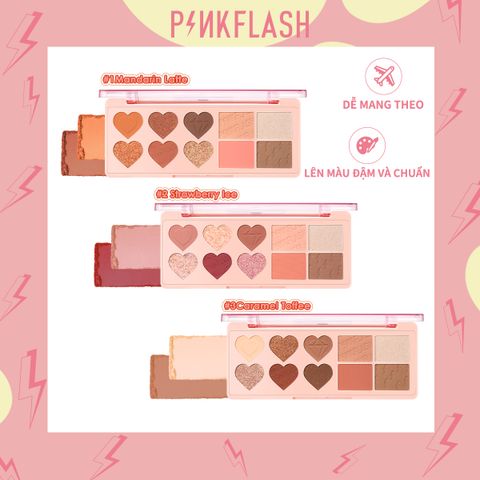 Bảng Phấn Trang Điểm Đa Năng Pinkflash Multi Face Palette PF-M02