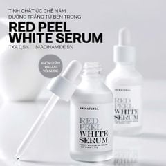 Tinh Chất SO’ NATURAL Red Peel White 35ml – Ức Chế Nám, Giảm Thâm Sạm & Dưỡng Trắng Sâu Từ Bên Trong