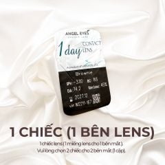 Lens 1 Ngày Angel Eyes Hàn Quốc - Độ cận 0 độ