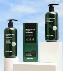 Cặp Dầu Gội/Xả Chống Rụng Tóc Pretty Skin Bio Solution Scalp Shampoo 500ml