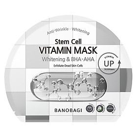 Mặt Nạ Dưỡng Sáng, Hỗ Trợ Nâng Cơ Banobagi Stem Cell Vitamin Mask 30g